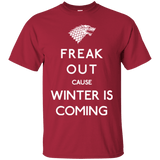 T-Shirts Cardinal / Small Freak winter T-Shirt