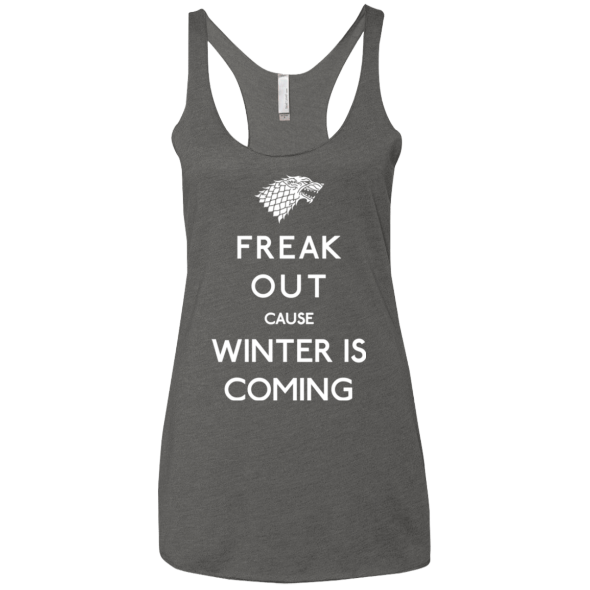 T-Shirts Premium Heather / X-Small Freak winter Women's Triblend Racerback Tank