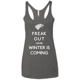 T-Shirts Premium Heather / X-Small Freak winter Women's Triblend Racerback Tank