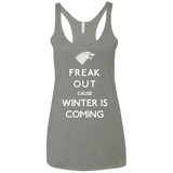 T-Shirts Venetian Grey / X-Small Freak winter Women's Triblend Racerback Tank