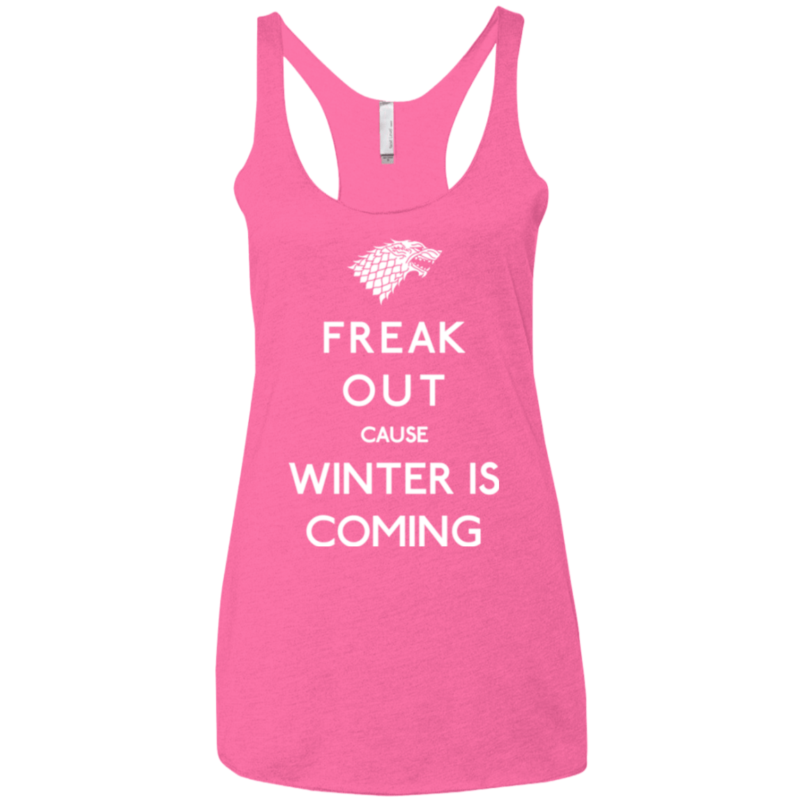 T-Shirts Vintage Pink / X-Small Freak winter Women's Triblend Racerback Tank