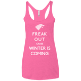 T-Shirts Vintage Pink / X-Small Freak winter Women's Triblend Racerback Tank