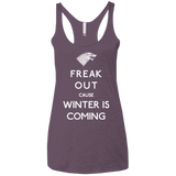 T-Shirts Vintage Purple / X-Small Freak winter Women's Triblend Racerback Tank