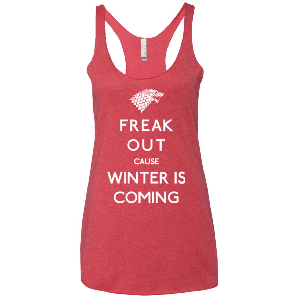 T-Shirts Vintage Red / X-Small Freak winter Women's Triblend Racerback Tank