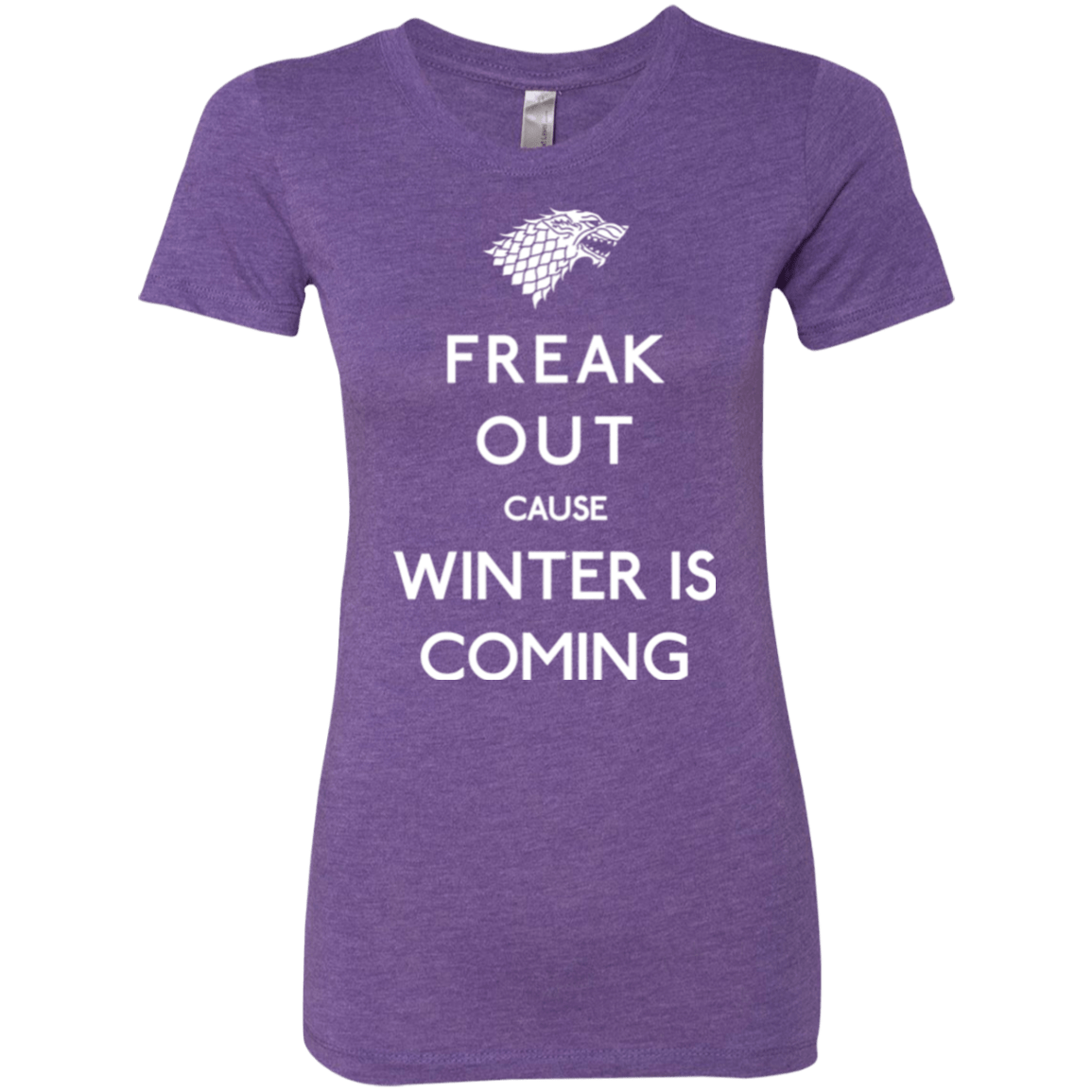 T-Shirts Purple Rush / Small Freak winter Women's Triblend T-Shirt
