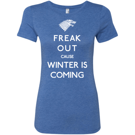 T-Shirts Vintage Royal / Small Freak winter Women's Triblend T-Shirt