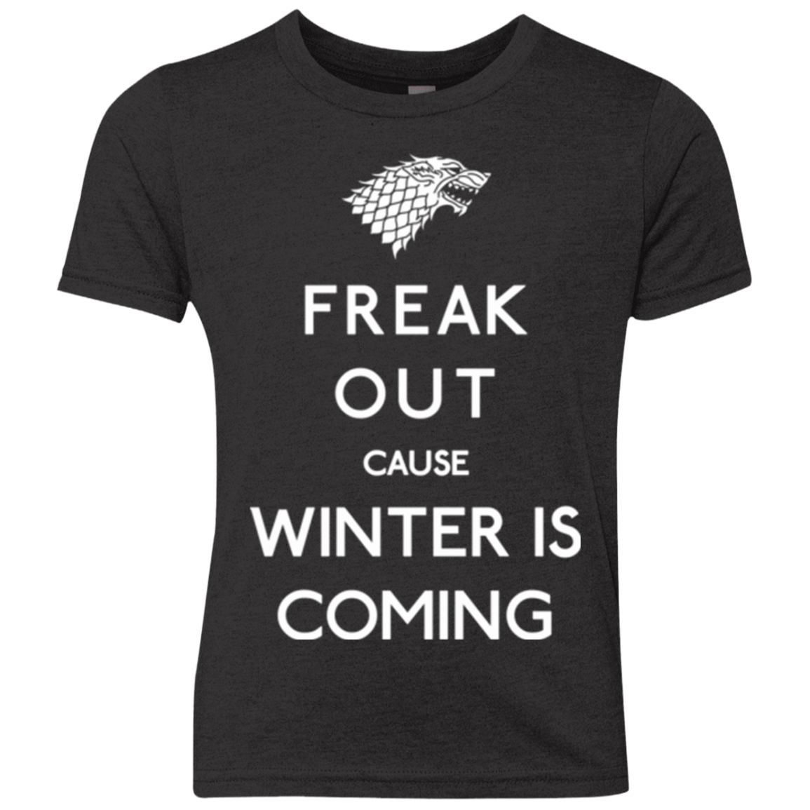 T-Shirts Vintage Black / YXS Freak winter Youth Triblend T-Shirt