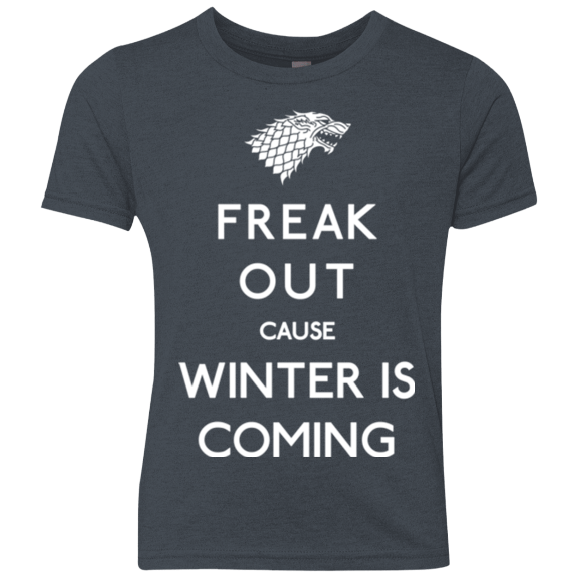 T-Shirts Vintage Navy / YXS Freak winter Youth Triblend T-Shirt