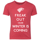 T-Shirts Vintage Red / YXS Freak winter Youth Triblend T-Shirt