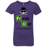 T-Shirts Purple Rush / YXS Freaking danger Girls Premium T-Shirt