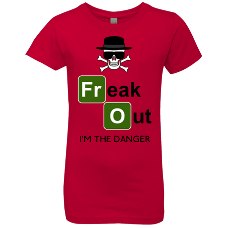 T-Shirts Red / YXS Freaking danger Girls Premium T-Shirt
