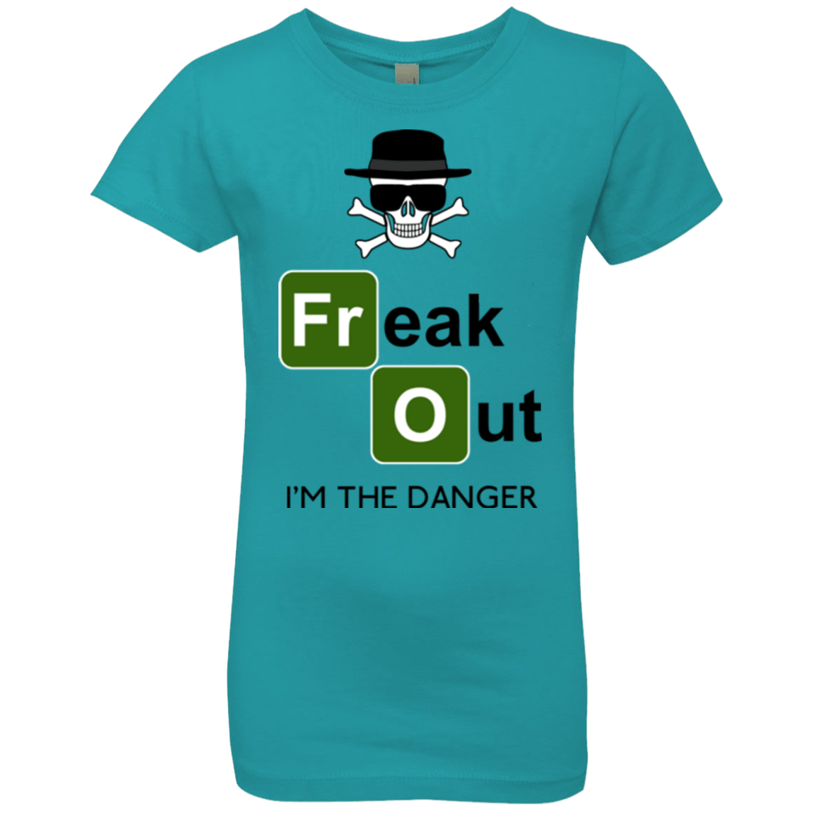 T-Shirts Tahiti Blue / YXS Freaking danger Girls Premium T-Shirt