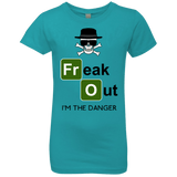 T-Shirts Tahiti Blue / YXS Freaking danger Girls Premium T-Shirt