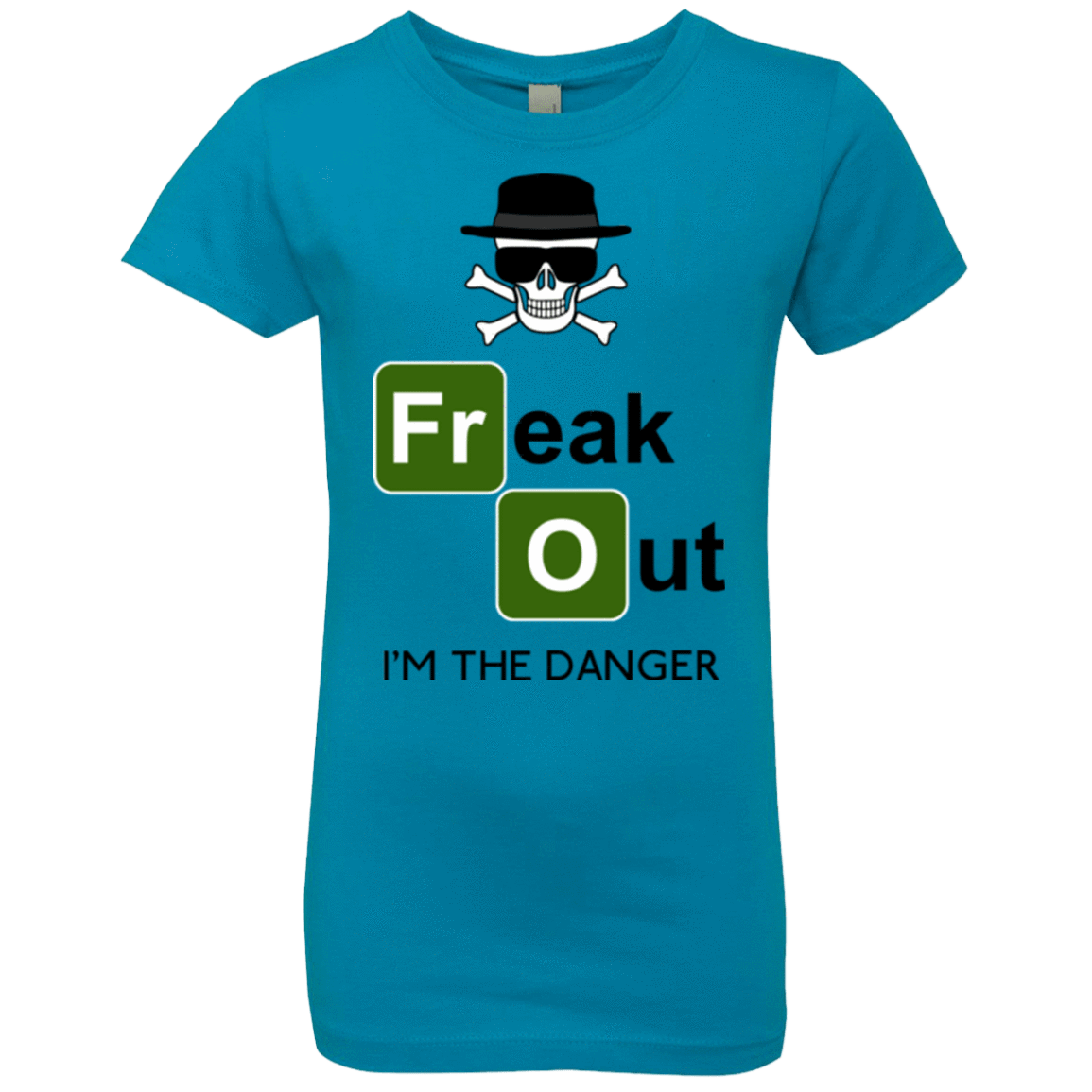 T-Shirts Turquoise / YXS Freaking danger Girls Premium T-Shirt