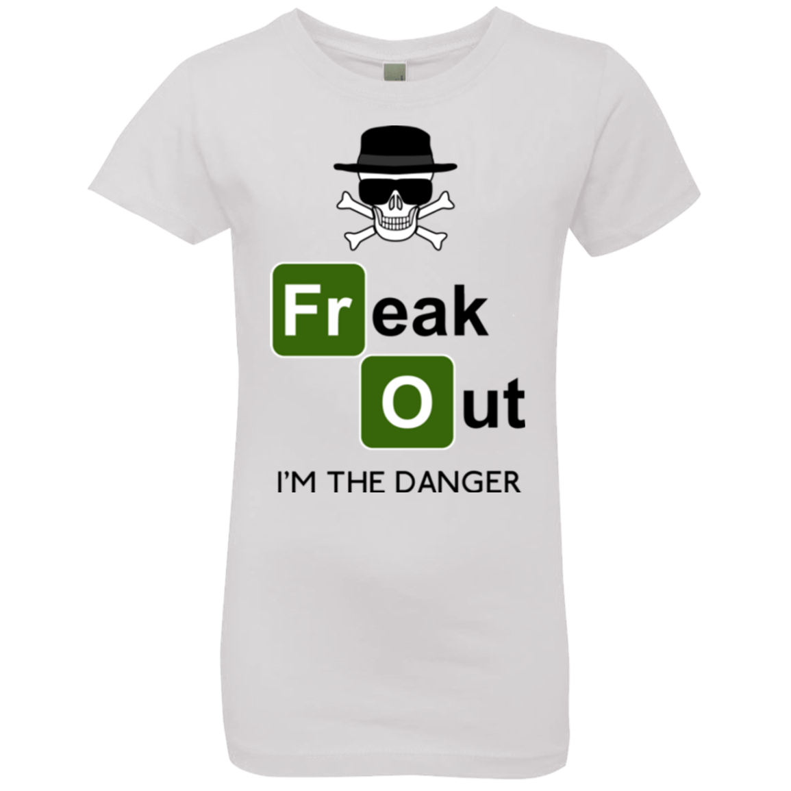 T-Shirts White / YXS Freaking danger Girls Premium T-Shirt