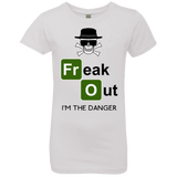 T-Shirts White / YXS Freaking danger Girls Premium T-Shirt