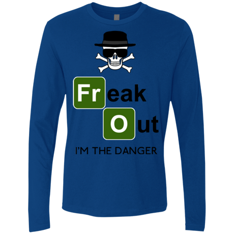 T-Shirts Royal / Small Freaking danger Men's Premium Long Sleeve