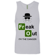 T-Shirts Heather Grey / Small Freaking danger Men's Premium Tank Top