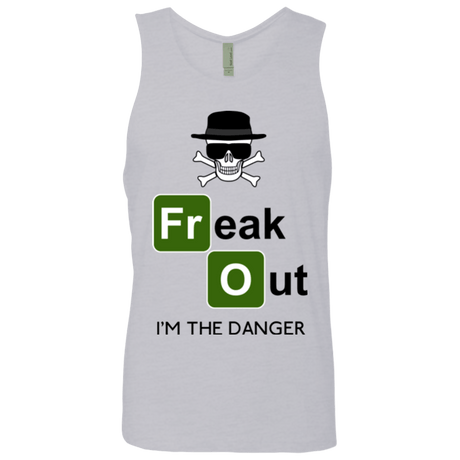 T-Shirts Heather Grey / Small Freaking danger Men's Premium Tank Top