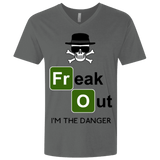 T-Shirts Heavy Metal / X-Small Freaking danger Men's Premium V-Neck