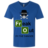 T-Shirts Royal / X-Small Freaking danger Men's Premium V-Neck