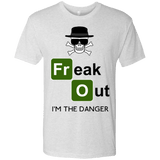 T-Shirts Heather White / Small Freaking danger Men's Triblend T-Shirt