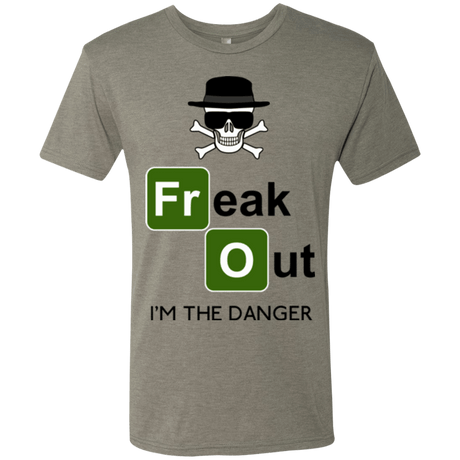 T-Shirts Venetian Grey / Small Freaking danger Men's Triblend T-Shirt