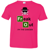 T-Shirts Hot Pink / 2T Freaking danger Toddler Premium T-Shirt