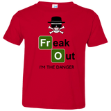 T-Shirts Red / 2T Freaking danger Toddler Premium T-Shirt