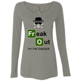 T-Shirts Venetian Grey / Small Freaking danger Women's Triblend Long Sleeve Shirt