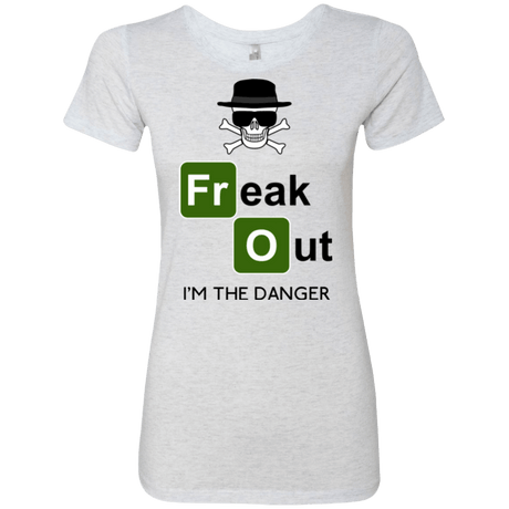T-Shirts Heather White / Small Freaking danger Women's Triblend T-Shirt