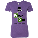 T-Shirts Purple Rush / Small Freaking danger Women's Triblend T-Shirt