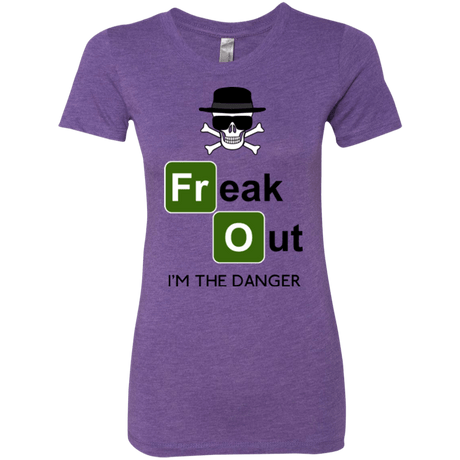 T-Shirts Purple Rush / Small Freaking danger Women's Triblend T-Shirt