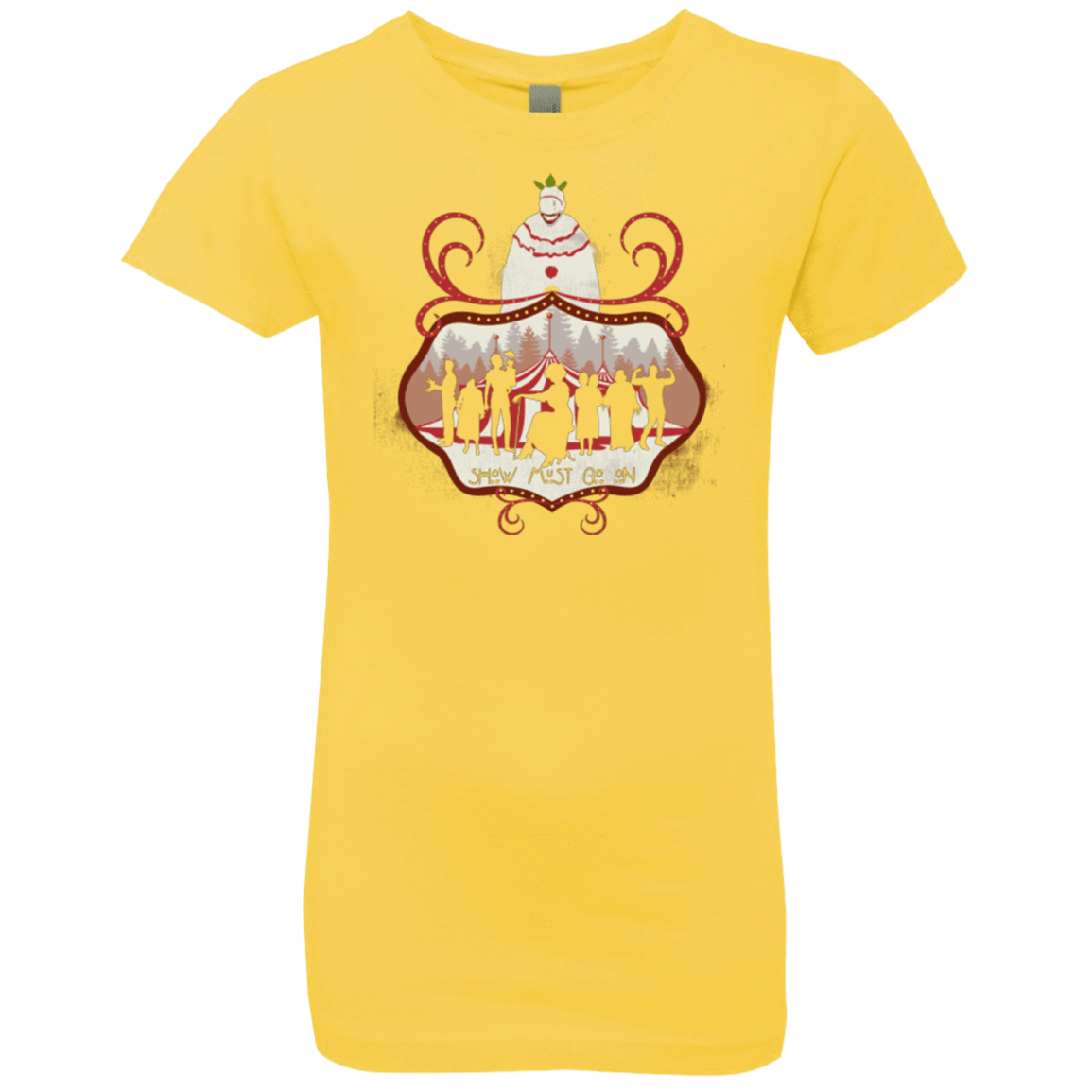 T-Shirts Vibrant Yellow / YXS Freakshow Girls Premium T-Shirt