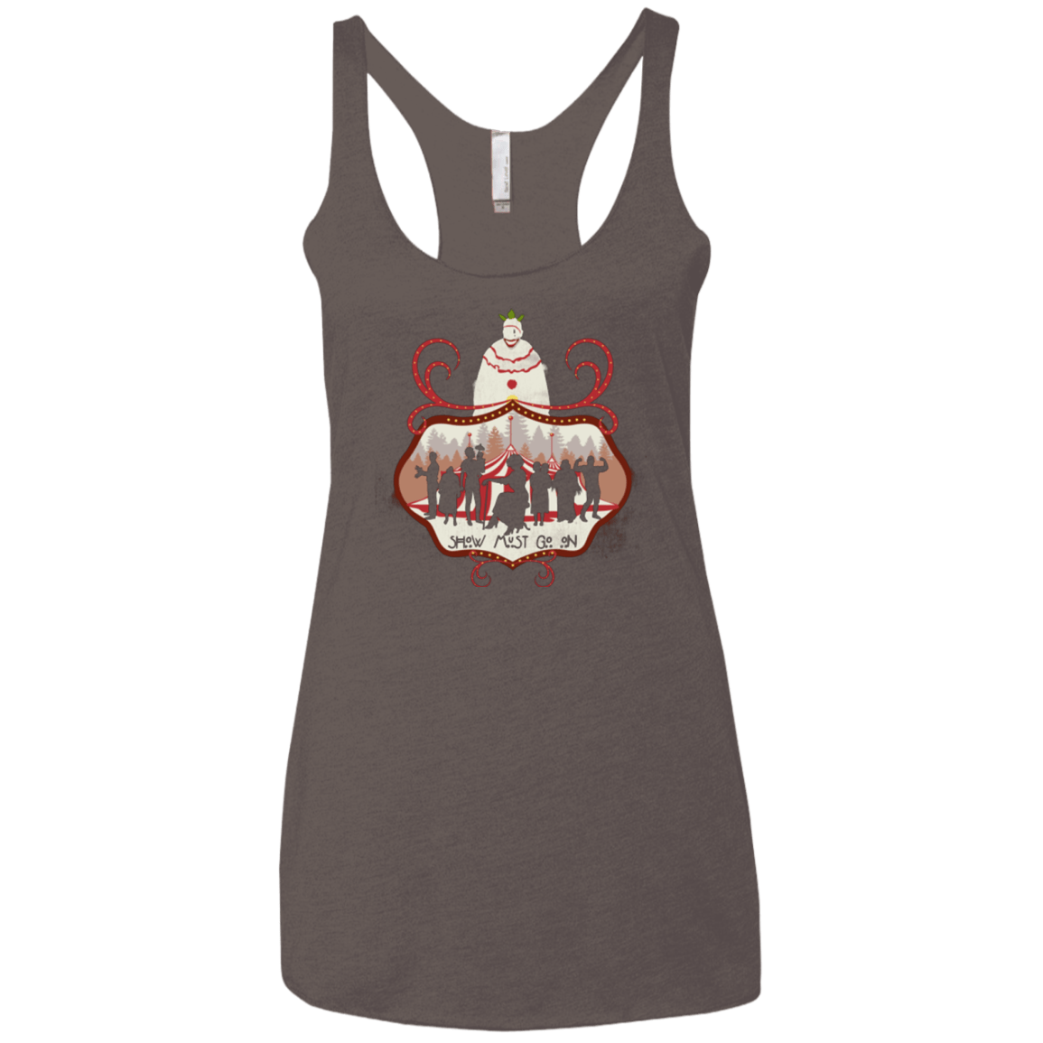 T-Shirts Macchiato / X-Small Freakshow Women's Triblend Racerback Tank