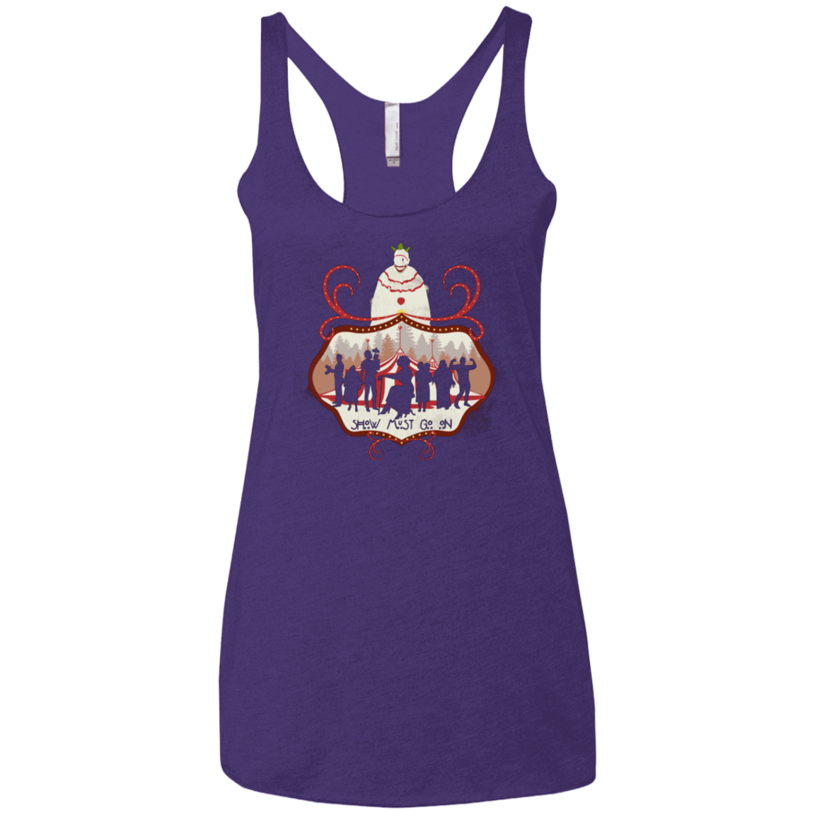 T-Shirts Purple / X-Small Freakshow Women's Triblend Racerback Tank