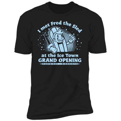 T-Shirts Black / X-Small Fred The Sled GRAND OPENING Men's Premium T-Shirt