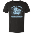 T-Shirts Vintage Black / S Fred The Sled GRAND OPENING Men's Triblend T-Shirt