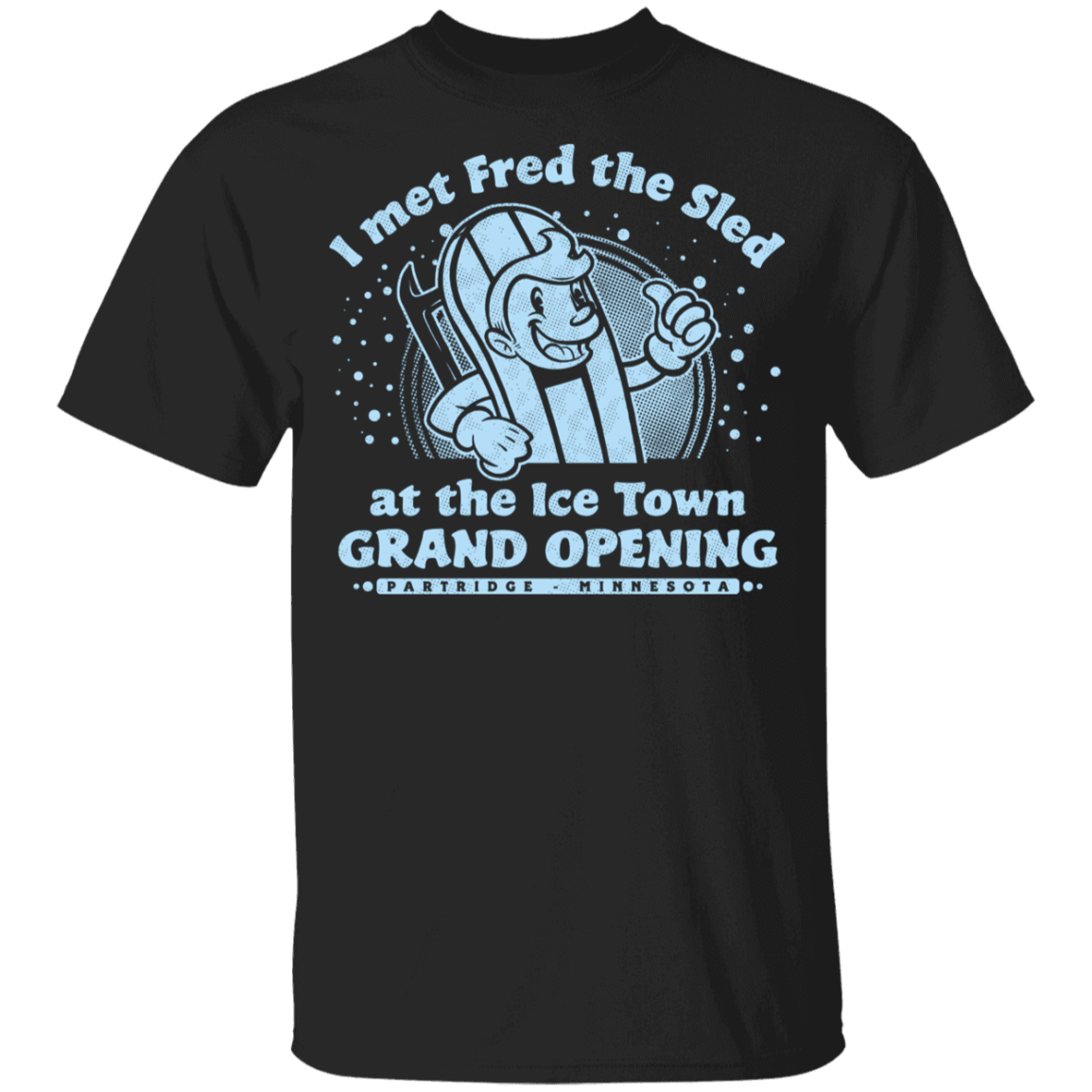 T-Shirts Black / YXS Fred The Sled GRAND OPENING Youth T-Shirt