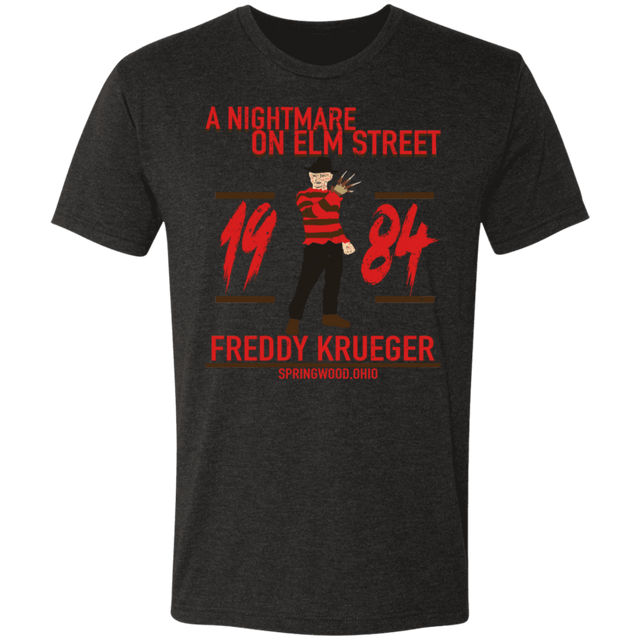 T-Shirts Vintage Black / S Freddy 1984 Men's Triblend T-Shirt