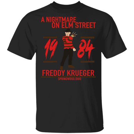 T-Shirts Black / S Freddy 1984 T-Shirt