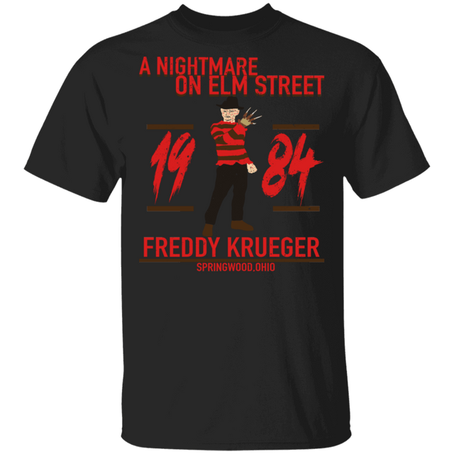 T-Shirts Black / S Freddy 1984 T-Shirt