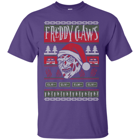 T-Shirts Purple / S Freddy Claws T-Shirt