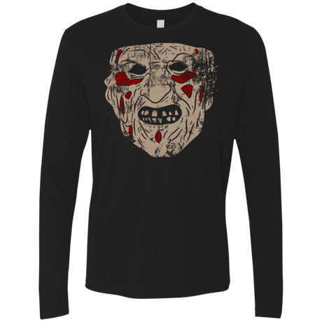 T-Shirts Black / Small Freddy Grunge Men's Premium Long Sleeve
