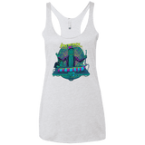 T-Shirts Heather White / X-Small FREDERICK Women's Triblend Racerback Tank