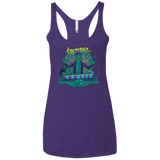 T-Shirts Purple / X-Small FREDERICK Women's Triblend Racerback Tank