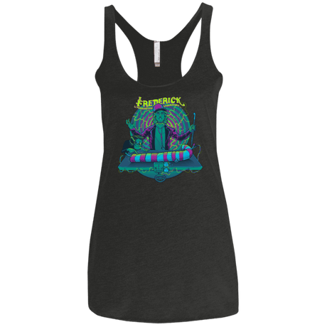 T-Shirts Vintage Black / X-Small FREDERICK Women's Triblend Racerback Tank