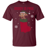 T-Shirts Maroon / S Free Elf! T-Shirt