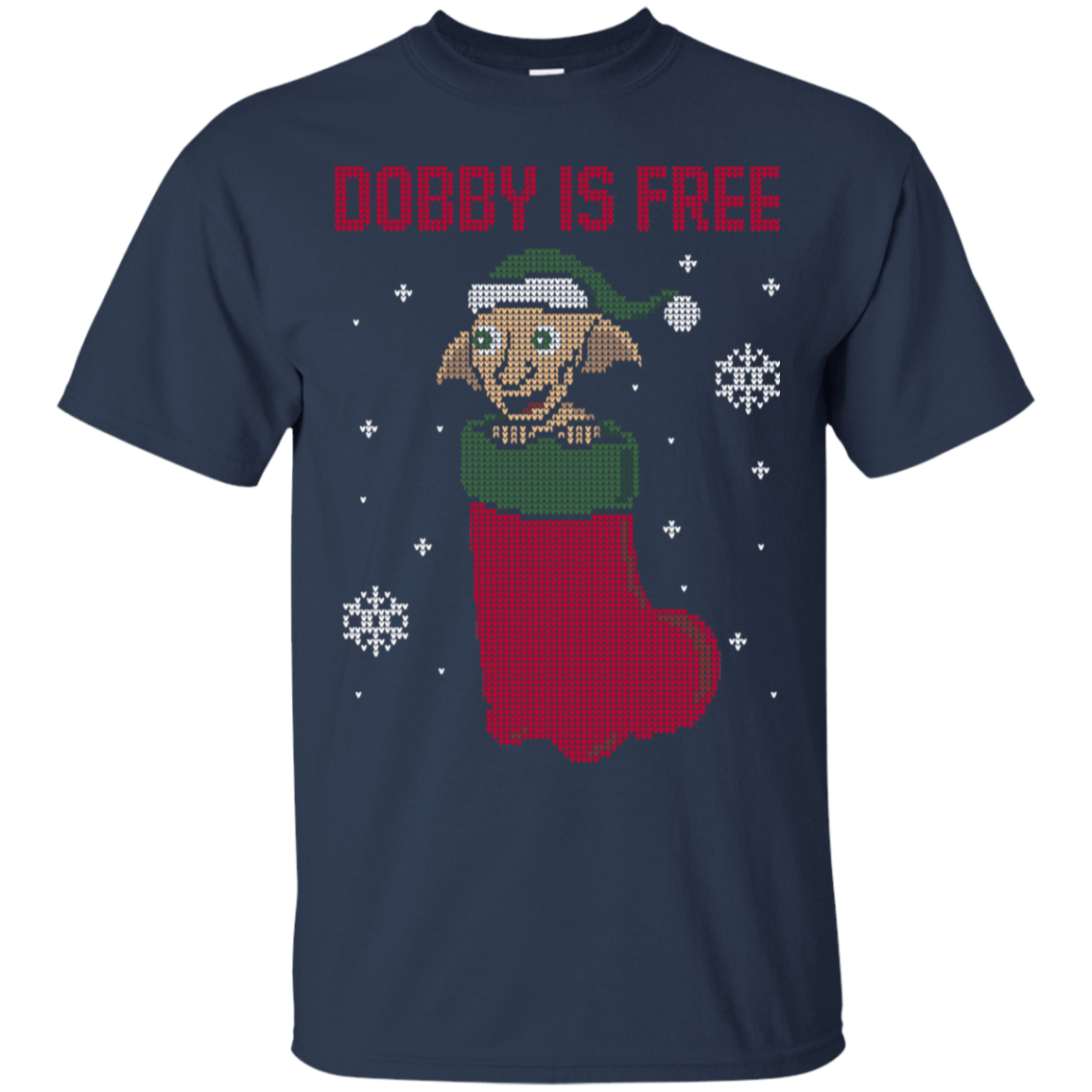 T-Shirts Navy / S Free Elf! T-Shirt
