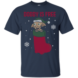 T-Shirts Navy / S Free Elf! T-Shirt